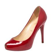 Christian Louboutin Pre-owned Pre-owned Laeder klackskor Red, Dam