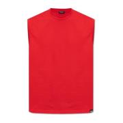 Dsquared2 Bomull T-shirt Red, Herr