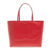 Dolce & Gabbana ‘DG Logo Medium’ shopper väska Red, Dam