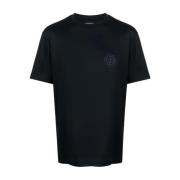 Giorgio Armani Ubwf T-Shirt - Stilren och Bekväm Black, Herr