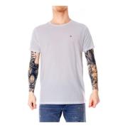 Tommy Hilfiger Vit Bomull Kortärmad T-shirt White, Herr