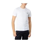 Calvin Klein Jeans Vit Tryckt T-shirt White, Herr