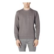 Napapijri Grå Långärmad Sweatshirt Gray, Herr