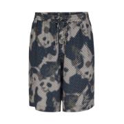 Iceberg Bermudashorts med pixeltryck Multicolor, Herr