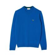 Lacoste Klassisk Pullover Blue, Herr