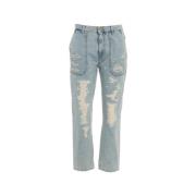 Pinko Blå Jeans för Kvinnor Blue, Dam