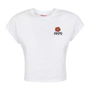 Kenzo Vit Boke Crest Baby T-Shirt White, Dam