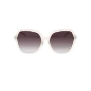 Celine Stiliga Glasögon med 58mm Linsbredd White, Dam