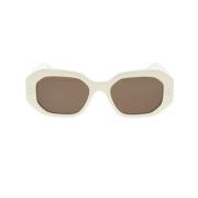 Celine Stiliga Glasögon med 52mm Linsbredd White, Unisex