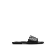 Emporio Armani Vadderade sandaler Black, Dam