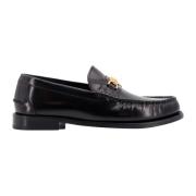 Versace Svarta Loaferskor med Ikonisk Medusa Black, Herr