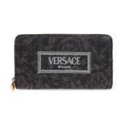 Versace Plånbok med logotyp Gray, Dam
