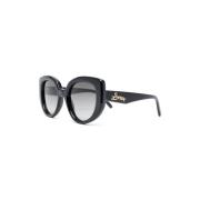 Loewe Svarta solglasögon med tillbehör Black, Dam