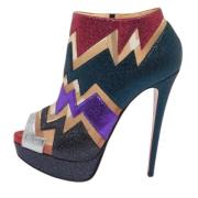 Christian Louboutin Pre-owned Pre-owned Mesh stvlar Multicolor, Dam