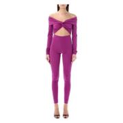 Andamane Cut-Out Jumpsuit Kendall Style Purple, Dam