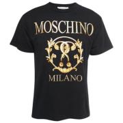 Moschino Pre-Owned Pre-owned Bomull toppar Black, Dam