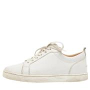 Christian Louboutin Pre-owned Pre-owned Laeder sneakers White, Dam