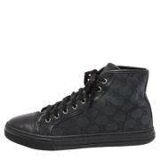 Gucci Vintage Pre-owned Canvas sneakers Black, Dam