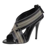 Giuseppe Zanotti Pre-owned Pre-owned Laeder sandaler Black, Dam