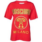Moschino Pre-Owned Pre-owned Bomull toppar Red, Dam