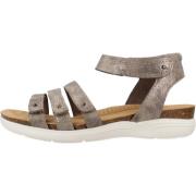 Clarks Stiliga Platta Sandaler Gray, Dam