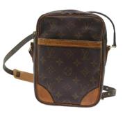 Louis Vuitton Vintage Pre-owned Canvas axelremsvskor Brown, Dam