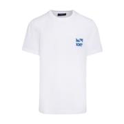 Kiton Lyxig Vit T-Shirt i Bomull White, Herr