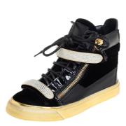 Giuseppe Zanotti Pre-owned Pre-owned Laeder sneakers Black, Dam