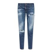 Dsquared2 Jennifer jeans med medium midja Blue, Dam
