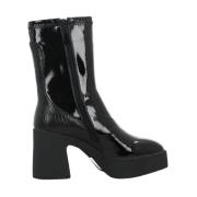 Noa Harmon Heeled Boots Black, Dam
