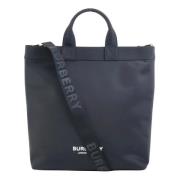 Burberry Vintage Pre-owned Tyg totevskor Black, Dam