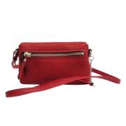 Burberry Vintage Pre-owned Läder crossbodyvskor Red, Dam