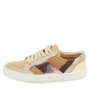 Burberry Vintage Pre-owned Canvas sneakers Beige, Dam