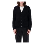 Valentino Garavani Toile Iconographe Ull Cardigan Black, Herr