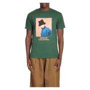 Pleasures Space Cowboy T-Shirt Green, Unisex