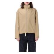 Jil Sander Canvas Blouson Jacka Beige, Herr