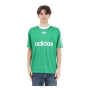 Adidas Originals Gröna T-shirts och Polos med ikonisk Trifoglio Green,...