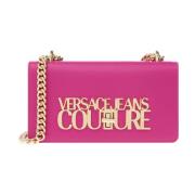 Versace Jeans Couture Axelväska med logotyp Pink, Dam
