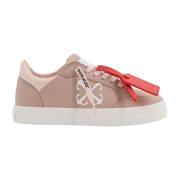 Off White Rosa Snörade Sneakers Pink, Dam