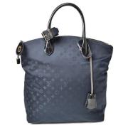 Louis Vuitton Vintage Pre-owned Tyg handvskor Blue, Dam