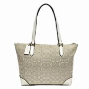 Coach Pre-owned Pre-owned Canvas totevskor Gray, Dam