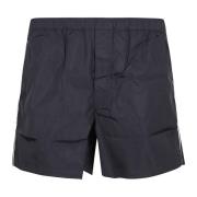 Valentino Garavani Navy Stud Beachwear Blue, Herr