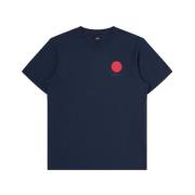 Edwin Japansk Sun T-shirt Navy Blue, Herr