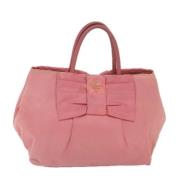 Prada Vintage Pre-owned Tyg prada-vskor Pink, Dam