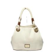 Michael Kors Pre-owned Pre-owned Canvas totevskor White, Dam