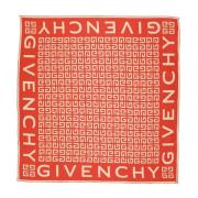 Givenchy Silkeskvadrat Sjal 4G Red, Dam