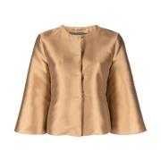 Alberta Ferretti Beiga Jackor för Kvinnor Beige, Dam