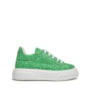 Casadei Dynamiska Off Road Disk Sneakers Green, Dam