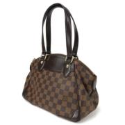 Louis Vuitton Vintage Pre-owned Canvas louis-vuitton-vskor Brown, Dam