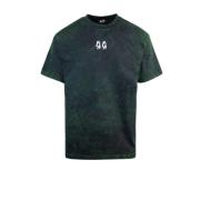 44 Label Group Svarta Label T-shirts och Polos Green, Herr